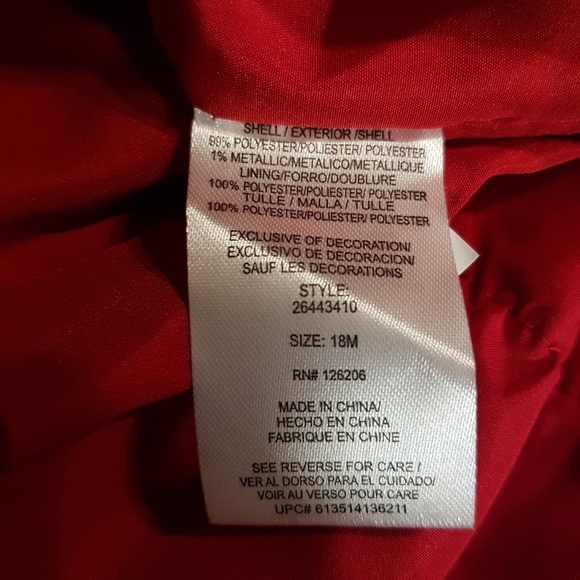 Pippa & Julie 12 month 3 piece holiday party dress, New - Picture 11 of 11